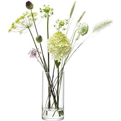 LSA International CO21 Column, Vaso alto 28 cm e di diametro 13 cm, Trasparente LSA International CO21 Column, Vaso alto 28 cm e di diametro 13 cm, Trasparente