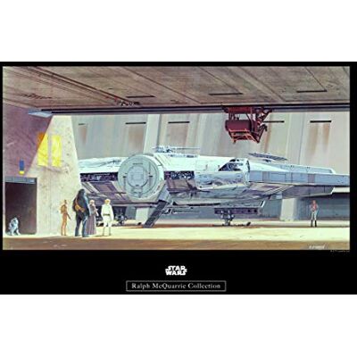 Komar Star Wars Classic RMQ Mos Eisley Hangar Decorazione da Parete per cameretta dei Bambini, Disponibile in 3 Misure, Multicolore, Komar Star Wars Classic RMQ Mos Eisley Hangar Decorazione da Parete per cameretta dei Bambini, Disponibile in 3 Misure, Multicolore,
