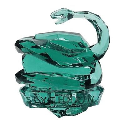 Enesco Facets The Wizarding World of Harry Potter, statuetta con stemma della casa Serpeverde, 8 cm, verde Enesco Facets The Wizarding World of Harry Potter, statuetta con stemma della casa Serpeverde, 8 cm, verde