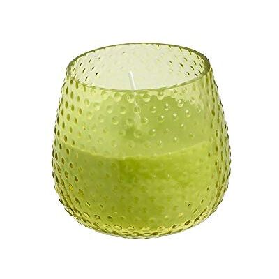Spaas 6 Candele estive Non profumate in Vetro bollato, 25 Ore, Verde Mela Spaas 6 Candele estive Non profumate in Vetro bollato, 25 Ore, Verde Mela