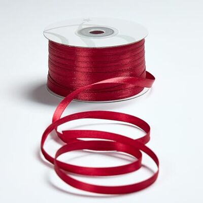 BARATTI Nastro Doppio Raso 06mm X 100 Metri per Artigianato, Natale, Decorazioni, Adatto Per confezionare Regali, Feste di Compleanno, Matrimoni, Bomboniere (Granata) BARATTI Nastro Doppio Raso 06mm X 100 Metri per Artigianato, Natale, Decorazioni, Adatto Per confezionare Regali, Feste di Compleanno, Matrimoni, Bomboniere (Granata)
