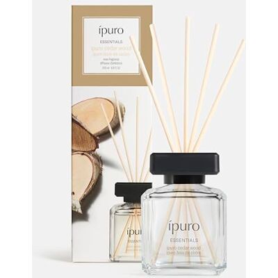 Ipuro Essentials CEDAR WOOD Profumatore per Ambienti con Bastoncini 200ml Ipuro Essentials CEDAR WOOD Profumatore per Ambienti con Bastoncini 200ml