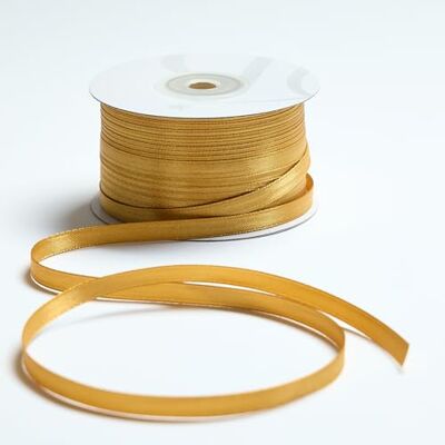 BARATTI Nastro Doppio Raso 06mm X 100 Metri per Artigianato, Natale, Decorazioni, Adatto Per confezionare Regali, Feste di Compleanno, Matrimoni, Bomboniere (Oro Dark) BARATTI Nastro Doppio Raso 06mm X 100 Metri per Artigianato, Natale, Decorazioni, Adatto Per confezionare Regali, Feste di Compleanno, Matrimoni, Bomboniere (Oro Dark)