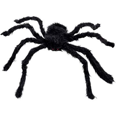 Boland 74394 Ragno peloso, dimensioni max. 70 cm, decorazione in peluche per Halloween, carnevale o festa a tema, decorazione inquietante per feste Boland 74394 Ragno peloso, dimensioni max. 70 cm, decorazione in peluche per Halloween, carnevale o festa a tema, decorazione inquietante per feste
