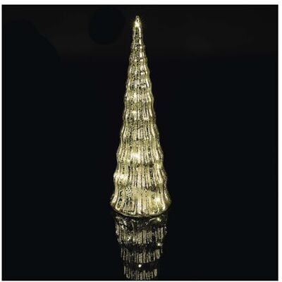Albero di Natale EMOS 27cm bianco caldo uso interno timer Albero di Natale EMOS 27cm bianco caldo uso interno timer