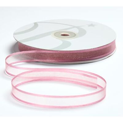 BARATTI Nastro in Organza con Bordo in Raso 12mm X 50 metri, per Artigianato, Natale, Decorazioni, Adatto Per confezionare Regali, Feste di Compleanno, Matrimoni, Bomboniere (Rosa Antico) BARATTI Nastro in Organza con Bordo in Raso 12mm X 50 metri, per Artigianato, Natale, Decorazioni, Adatto Per confezionare Regali, Feste di Compleanno, Matrimoni, Bomboniere (Rosa Antico)