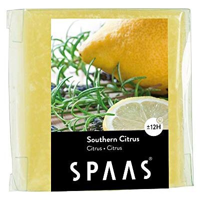 Spaas Southern Citrus 24 Cere profumate da sciogliere, Cera, Giallo Autunnale Spaas Southern Citrus 24 Cere profumate da sciogliere, Cera, Giallo Autunnale