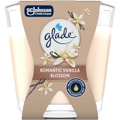 Glade Décor Romantic Vanilla Blossom Candela profumata Glade Décor Romantic Vanilla Blossom Candela profumata