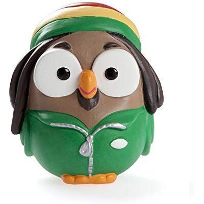 Egan Gufo Bob Marley - Figura decorativa in ceramica Egan Gufo Bob Marley - Figura decorativa in ceramica