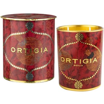 ORTIGIA Melograno Candela Decorata Medium 380 gr ORTIGIA Melograno Candela Decorata Medium 380 gr