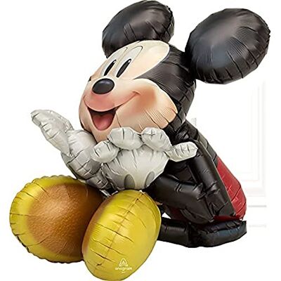 amscan Awk: Mickey Mouse Foil Airwalker Balloon P93 (63 cm x 73 cm) amscan Awk: Mickey Mouse Foil Airwalker Balloon P93 (63 cm x 73 cm)