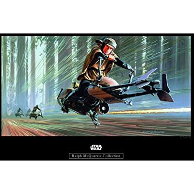 Komar Quadro da Parete Star Wars Classic RMQ Endor Speeder per cameretta dei Bambini, Decorazione, Stampa Senza Cornice Disponibile in 3 Misure, Multicolore, Komar Quadro da Parete Star Wars Classic RMQ Endor Speeder per cameretta dei Bambini, Decorazione, Stampa Senza Cornice Disponibile in 3 Misure, Multicolore,