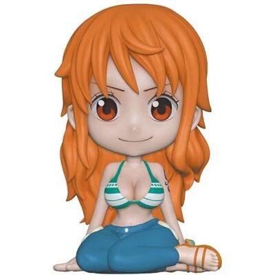 Plastoy One Piece Salvadanaio Nami Plastica 15 cm Plastoy One Piece Salvadanaio Nami Plastica 15 cm