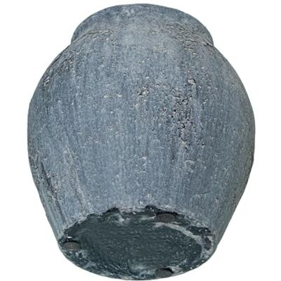 Alexandra House Living Vaso Grigio Ceramica 14 x 9 x 29 cm Alexandra House Living Vaso Grigio Ceramica 14 x 9 x 29 cm