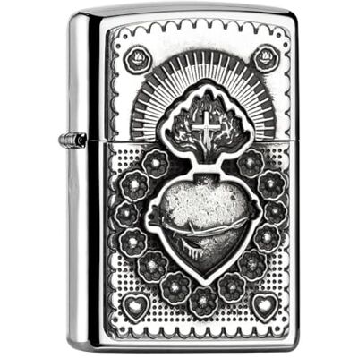 Zippo Cuore Messicano 2005163 - Accendino Zippo Cuore Messicano 2005163 - Accendino