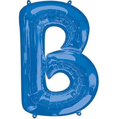amscan 01 S/Forma: lettera B blu amscan 01 S/Forma: lettera B blu