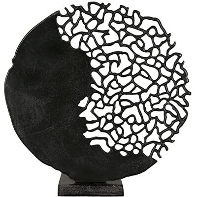 Gilde Casablanca - Scultura in alluminio elegante - 44cm Gilde Casablanca - Scultura in alluminio elegante - 44cm