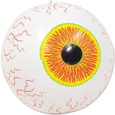 Beistle , bulbo oculare gonfiabile, multicolore, 40,6 cm Beistle , bulbo oculare gonfiabile, multicolore, 40,6 cm