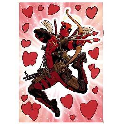 Komar Adesivo da parete Marvel di – Deadpool Lovepool – 50 x 70 cm (larghezza x altezza) – 17 pezzi – Deco-adesivi da parete, decorazione da parete, cameretta dei bambini – Komar Adesivo da parete Marvel di – Deadpool Lovepool – 50 x 70 cm (larghezza x altezza) – 17 pezzi – Deco-adesivi da parete, decorazione da parete, cameretta dei bambini –