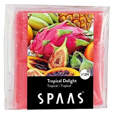 Spaas 24 Cere profumate da sciogliere Dely, Cera, Rosso Vero, Tropical Delight Spaas 24 Cere profumate da sciogliere Dely, Cera, Rosso Vero, Tropical Delight