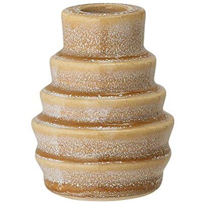 Bloomingville Candeliere Emin, giallo, ceramica Bloomingville Candeliere Emin, giallo, ceramica