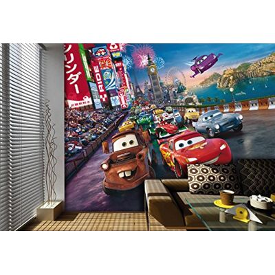 AG DESIGN Arte da Parete Decorativa Disney Cars Multicolore - Arte da Parete Decorativa AG DESIGN Arte da Parete Decorativa Disney Cars Multicolore - Arte da Parete Decorativa