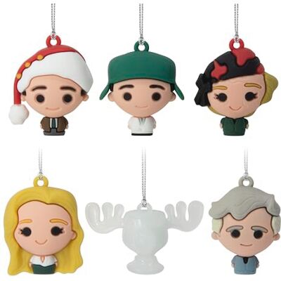 Hallmark National Lampoon's Christmas Vacation Mini ornamenti natalizi, infrangibile, set di 6 Hallmark National Lampoon's Christmas Vacation Mini ornamenti natalizi, infrangibile, set di 6