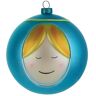 Alessi Madonna Palla per Albero di Natale, Vetro Soffiato, Multicolore, 9.00x9.00x9.00 cm