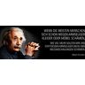 Schatzmix "Wenn Die meisten Menschen Sich Schon wegen Armseliger Kleider Oder Möbel schämen. Einstein Metall Schild 27x10 cm Wanddeko Tin Sign Targa in lamiera, Multicolore