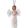 Willow Tree Remembrance (Darker Skin) Ornament, Sculpted Hand-Painted Angel