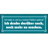 Schatzmix Blechschild Spruch ICH Habe so viel aus Meinen Fehlern gelernt Metallschild Wanddeko 27x10 cm Tin Sign Targa di Metallo da Parete, Lamiera, Multicolore