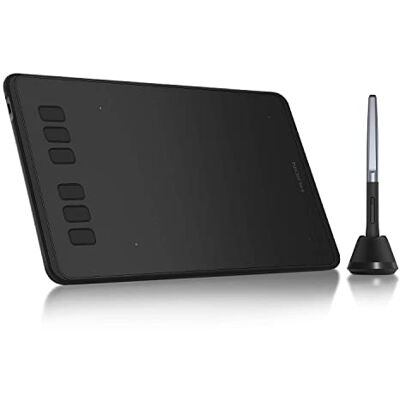 HUION Inspiroy H640P Tavoletta Grafica con 8 Tasti Express Penna Senza Batteria 8192 Livelli, Area Ampia, Compatibile Windows, Mac e Android, Ideale per Disegno e Fotoritocco HUION Inspiroy H640P Tavoletta Grafica con 8 Tasti Express Penna Senza Batteria 8192 Livelli, Area Ampia, Compatibile Windows, Mac e Android, Ideale per Disegno e Fotoritocco