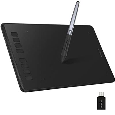 HUION Inspiroy H950P Tavoletta Grafica con 8 Tasti Rapidi HUION Inspiroy H950P Tavoletta Grafica con 8 Tasti Rapidi