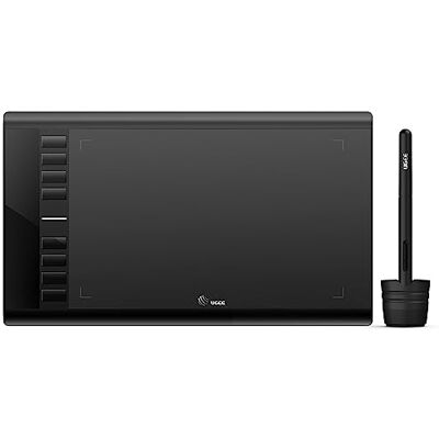 Ugee Tavoletta grafica M708, penna senza batteria 8192 livelli, 8 tasti Tavoletta grafica 10×6 pollici compatibile con Chromebook, Linux, Windows 7/8/10, macOS 10.10 Ugee Tavoletta grafica M708, penna senza batteria 8192 livelli, 8 tasti Tavoletta grafica 10×6 pollici compatibile con Chromebook, Linux, Windows 7/8/10, macOS 10.10
