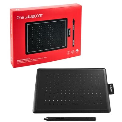 Wacom One by Small, Tavoletta grafica, incl. Pen 2K senza batteria Wacom One by Small, Tavoletta grafica, incl. Pen 2K senza batteria