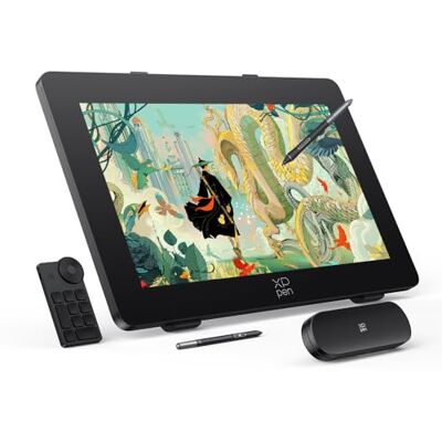 XP-Pen XPPen Artist Pro 24 (Gen 2) 165Hz Tavoletta grafica con display, 16384 livelli di pressione, 2 Penne, Tastiera ACK05 inclusa, per illustratori, animazione, modellazione 3D XP-Pen XPPen Artist Pro 24 (Gen 2) 165Hz Tavoletta grafica con display, 16384 livelli di pressione, 2 Penne, Tastiera ACK05 inclusa, per illustratori, animazione, modellazione 3D