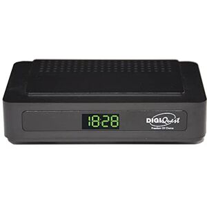 DIGIQUEST Decoder Digitale Terrestre DVB-T2 G23 Plus Mediaplayer, Doppio telecomando di cui uno 2 in 1 e con tasti grandi Ideale anche per barche e camper DIGIQUEST Decoder Digitale Terrestre DVB-T2 G23 Plus Mediaplayer, Doppio telecomando di cui uno 2 in 1 e con tasti grandi Ideale anche per barche e camper