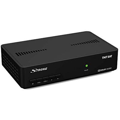 Strong SRT7406 TNTSAT HD, DVB-S2, per ricevere TNT Via Satellite, Scheda TNTSAT Valida 4 Anni Inclusa, HDMI, SCART, SPDIF, USB, Compatibile con Alimentazione 12 V (Non Inclusa) Strong SRT7406 TNTSAT HD, DVB-S2, per ricevere TNT Via Satellite, Scheda TNTSAT Valida 4 Anni Inclusa, HDMI, SCART, SPDIF, USB, Compatibile con Alimentazione 12 V (Non Inclusa)
