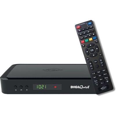 DIGIQUEST Decoder tivùsat COMBO 4K Q99 Satellitare + Terrestre HbbTV interattivo HEVC Main 10 Registrazione attivabile Telecomando 2in1 Smartcard inclusa Pronto sistema Merlin DIGIQUEST Decoder tivùsat COMBO 4K Q99 Satellitare + Terrestre HbbTV interattivo HEVC Main 10 Registrazione attivabile Telecomando 2in1 Smartcard inclusa Pronto sistema Merlin