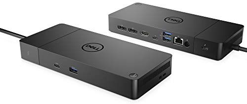 Dell WD19TBS-180W Alámbrico USB 3.2 Gen 2 (3.1 Gen 2) Type-C Negro