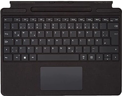 Microsoft Surface Pro Signature Keyboard Schwarz (QWERTZ Keyboard)