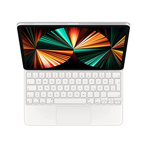 Apple Magic Keyboard (per iPad Pro 12,9" 5ª generazione) Tedesco Bianco