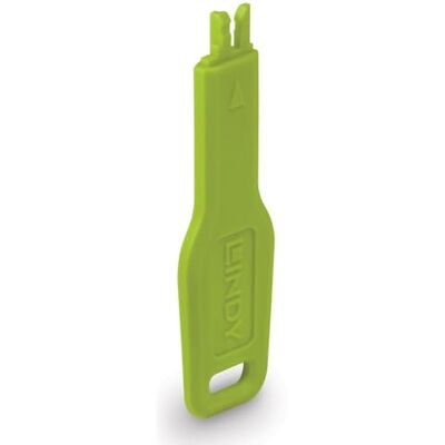 Lindy Chiave blocco porta RJ45, verde Lindy Chiave blocco porta RJ45, verde
