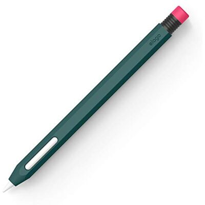 elago Custodia Classica in Silicone Compatibile con Apple Pencil Pro e Apple Pencil di 2ª generazione Compatibile con Ricarica Magnetica e Doppia Pressione (Legga le istruzioni di installazione) elago Custodia Classica in Silicone Compatibile con Apple Pencil Pro e Apple Pencil di 2ª generazione Compatibile con Ricarica Magnetica e Doppia Pressione (Legga le istruzioni di installazione)