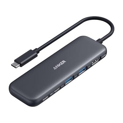 Anker - 332 USB-C Hub - Nero - 4K HDMI - Concentratore USB Anker - 332 USB-C Hub - Nero - 4K HDMI - Concentratore USB