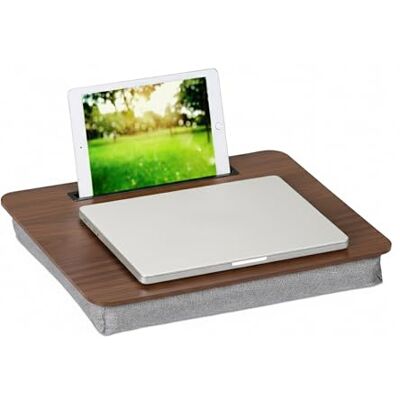 Relaxdays Cuscino Porta PC da Letto, Supporto Computer Portatile da Divano, Spazio per Tablet Relaxdays Cuscino Porta PC da Letto, Supporto Computer Portatile da Divano, Spazio per Tablet