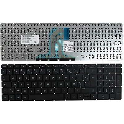 Power4Laptops Francese Nero Tastiera Sostitutiva per Portatili Compatibile con HP Home 15-ac655TX Power4Laptops Francese Nero Tastiera Sostitutiva per Portatili Compatibile con HP Home 15-ac655TX