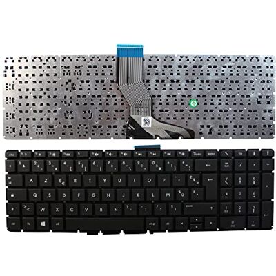 Power4Laptops Francese Nero Tastiera Sostitutiva per Portatili Compatibile con HP Pavilion 15-ab536TX Power4Laptops Francese Nero Tastiera Sostitutiva per Portatili Compatibile con HP Pavilion 15-ab536TX