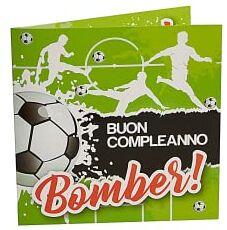 Creative BIGLIETTO COMPLEANNO CALCIO – MUSICALE ()