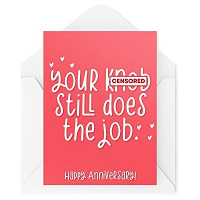 Tongue in Peach Divertente novità biglietti d'auguri Your... Ancora Fa Il Lavoro Anniversario Fidanzato Dalla Fidanzata Marito Da Moglie Divertente Scherzo CBH1229 Tongue in Peach Divertente novità biglietti d'auguri Your... Ancora Fa Il Lavoro Anniversario Fidanzato Dalla Fidanzata Marito Da Moglie Divertente Scherzo CBH1229